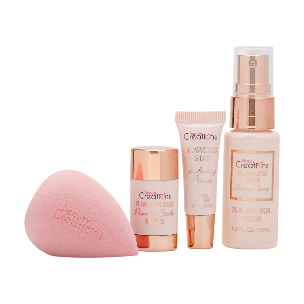 Beauty Creation - Flawless Stay All Day Prep & Primer Collection Mini(W - C - 01) - TRUECOLOR WHOLESALE