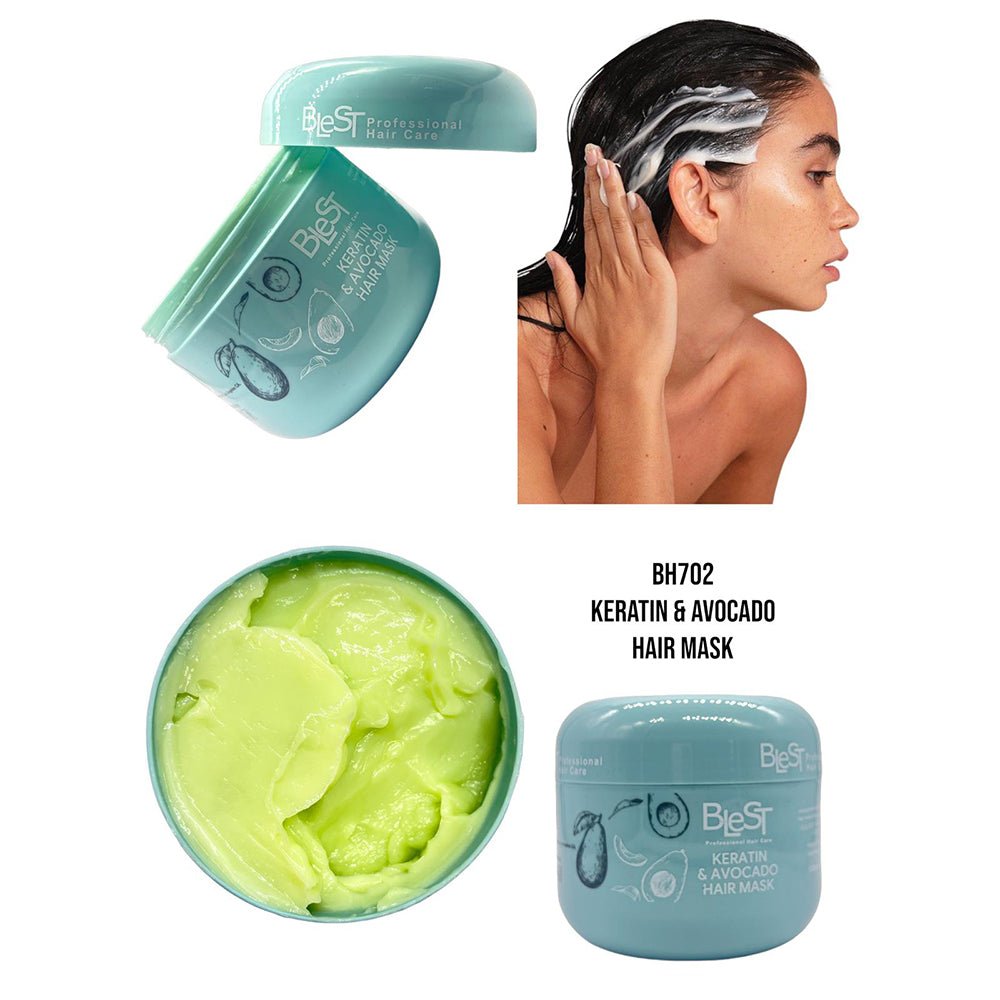Blest Professional Hair Care - Keratin & Avocado Hair Mask - TRUECOLOR WHOLESALE