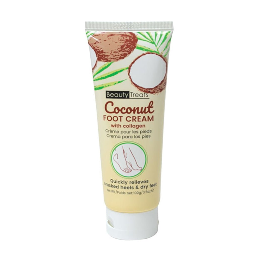 Beauty Treats - Coconut Foot Cream With Collagen - TRUECOLOR WHOLESALE