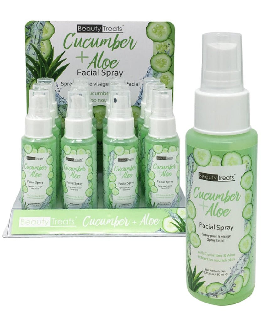 Beauty Treats Cucumber & aloe facial spray - TRUECOLOR WHOLESALE