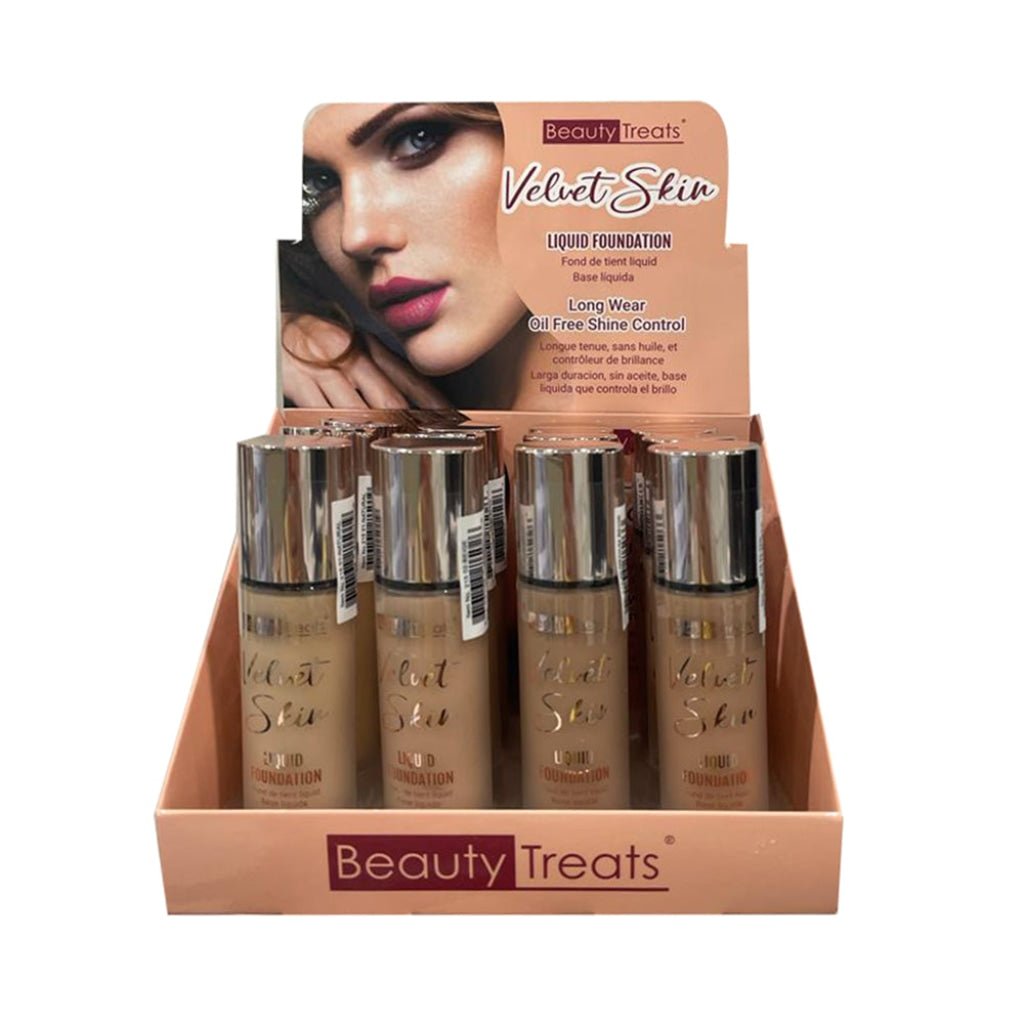 Beauty Treats - Velvet Skin Liquid Fundation - TRUECOLOR WHOLESALE