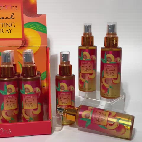 Load video: Beauty Creation - Peach Setting Spray
