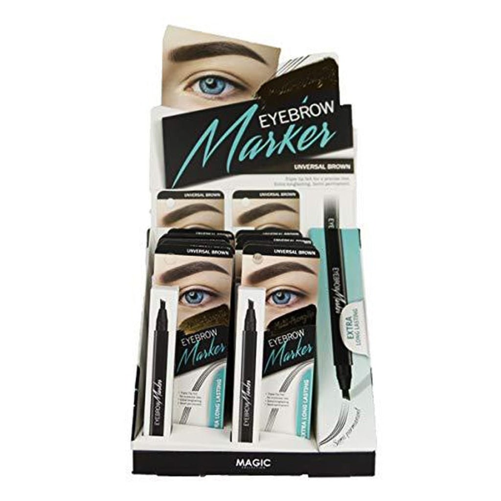 Magic - Triple Tip Felt Eyebrow Marker - TRUECOLOR WHOLESALE