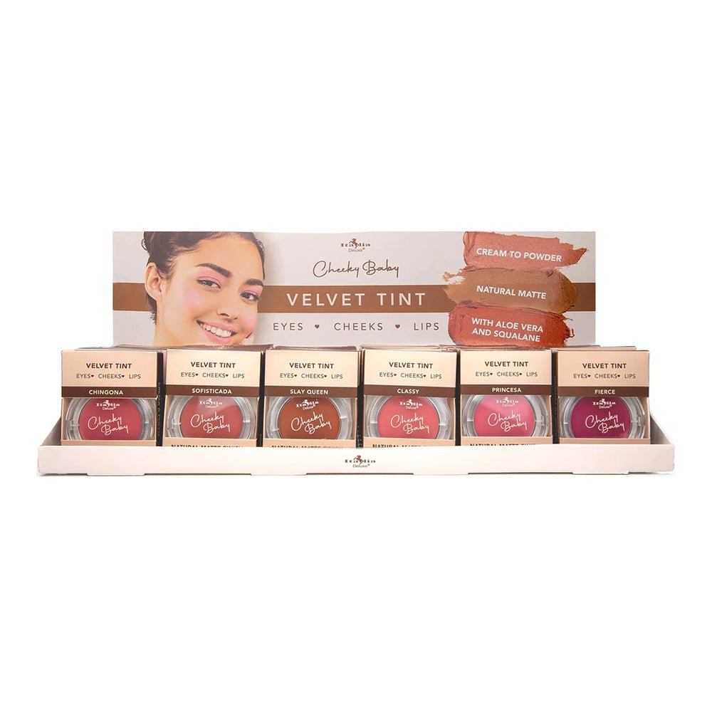 Italia Deluxe - Cheeky Baby Velvet Tint Eyes - Cheeks - Lips - TRUECOLOR WHOLESALE
