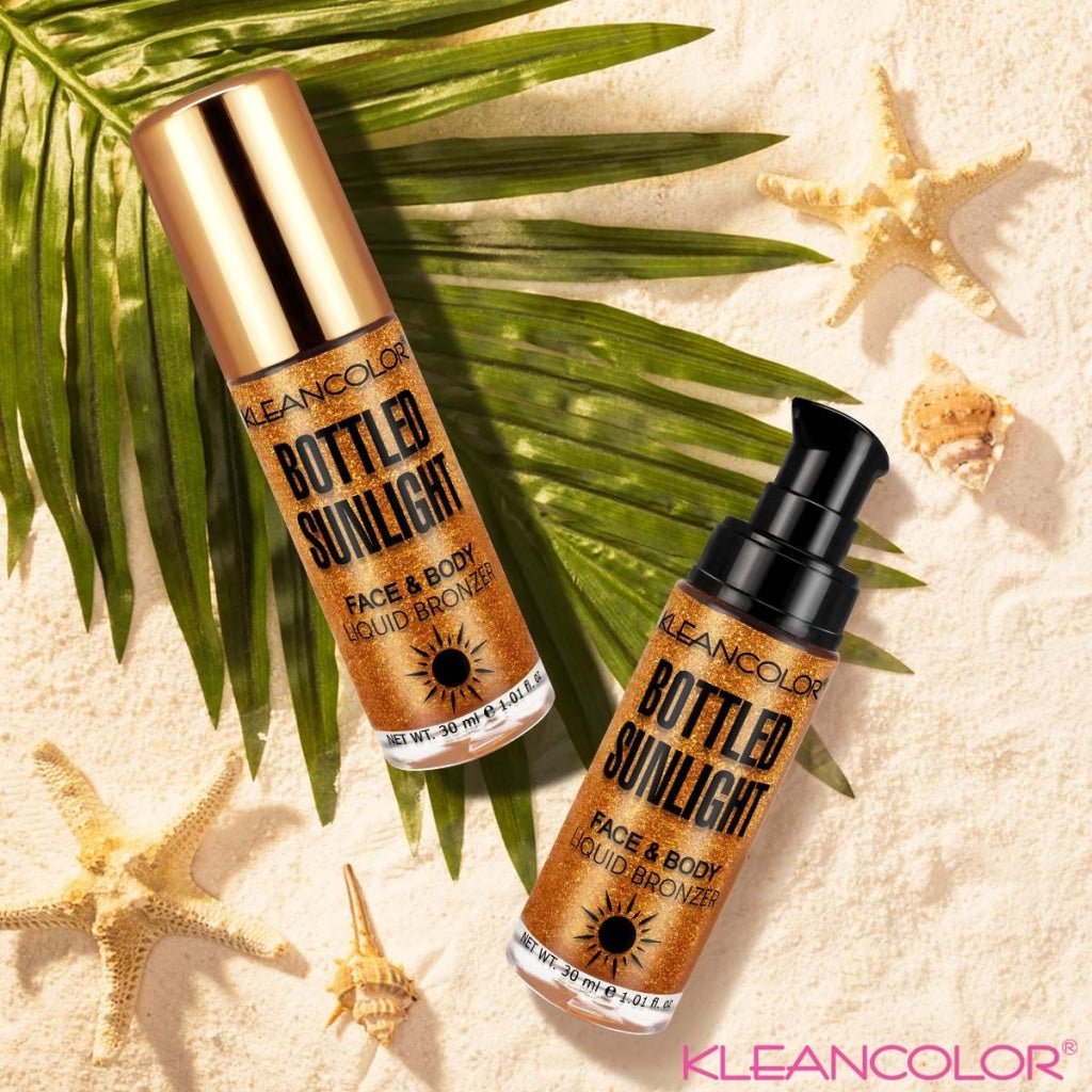 Kleancolor - Bottled Sunlight - Face & Body Liquid Bronzer - TRUECOLOR WHOLESALE