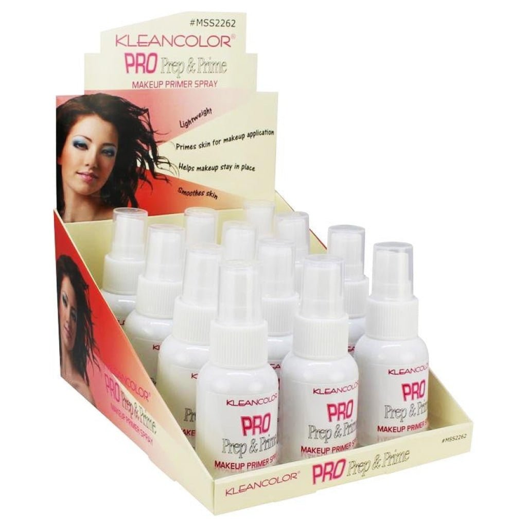 Kleancolor - Pro Prep & Prime Makeup Primer Spray - TRUECOLOR WHOLESALE
