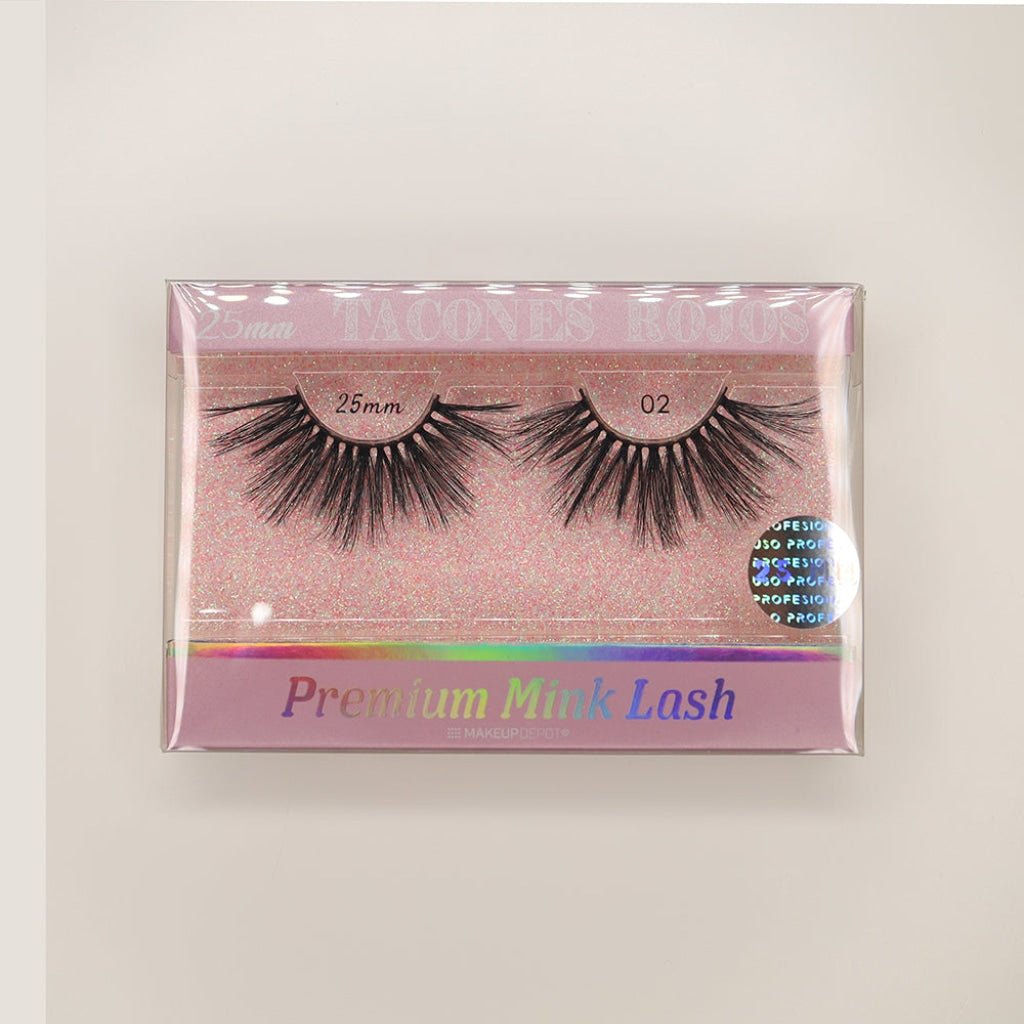 Makeupdepot - Premium Mink Lash 25mm - TRUECOLOR WHOLESALE