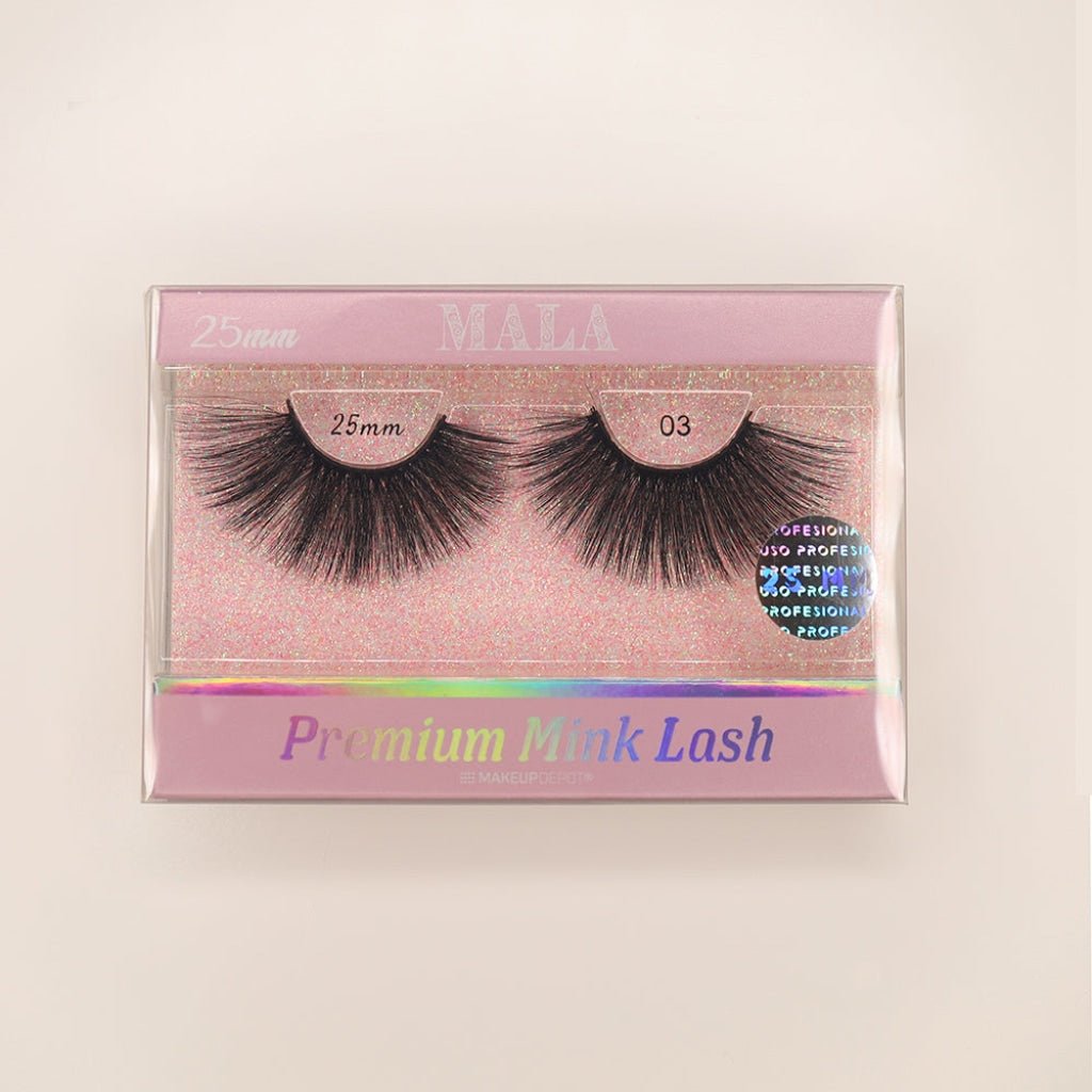 Makeupdepot - Premium Mink Lash 25mm - TRUECOLOR WHOLESALE