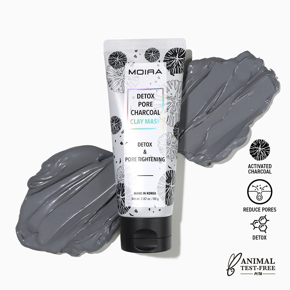 Moira - Detox Pore Charcoal Clay Mask - TRUECOLOR WHOLESALE