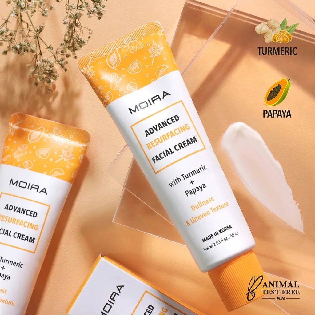 Moira - Advanced Resurfacing Facial Cream with Turmeric + Papaya - TRUECOLOR WHOLESALE