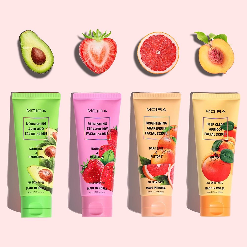 Moira - Deep Clean Apricot Facial Scrub (W - E - 03) - TRUECOLOR WHOLESALE