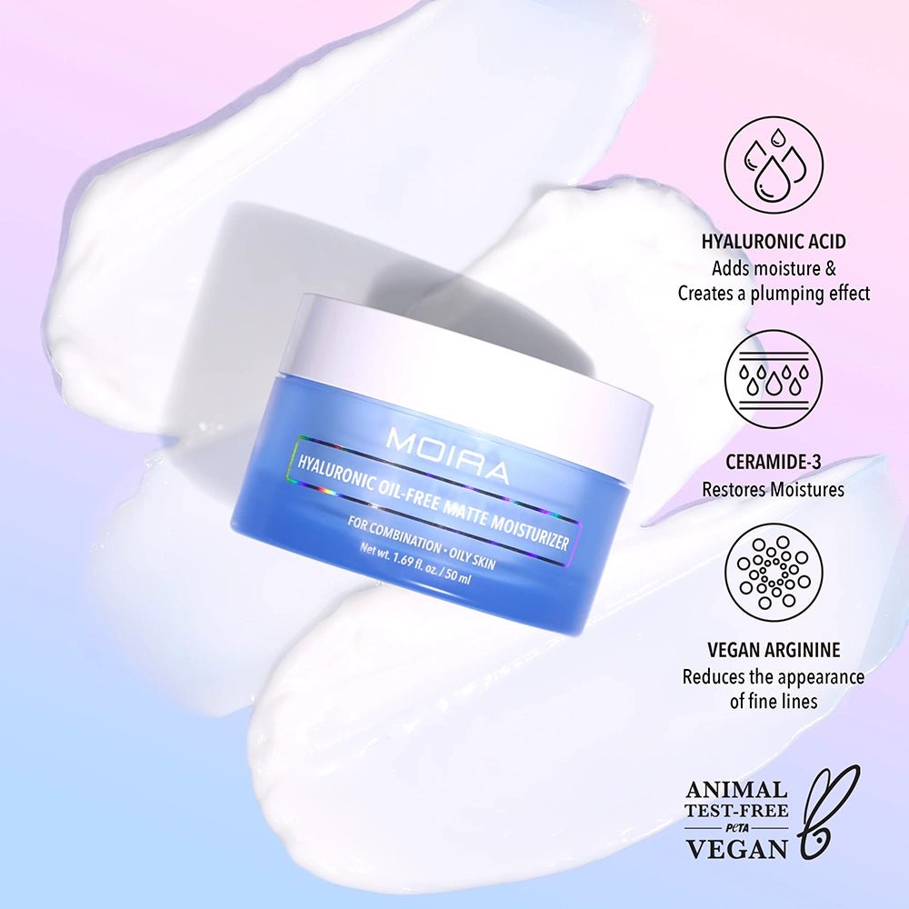 Moira - Hyaluronic Oil - Free Matte Moisturizer - TRUECOLOR WHOLESALE