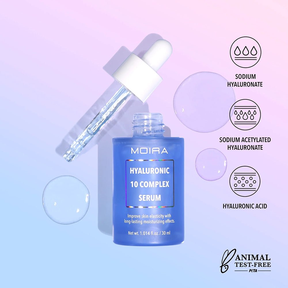 Moira - Hyaluronic 10 Complex Serum - TRUECOLOR WHOLESALE