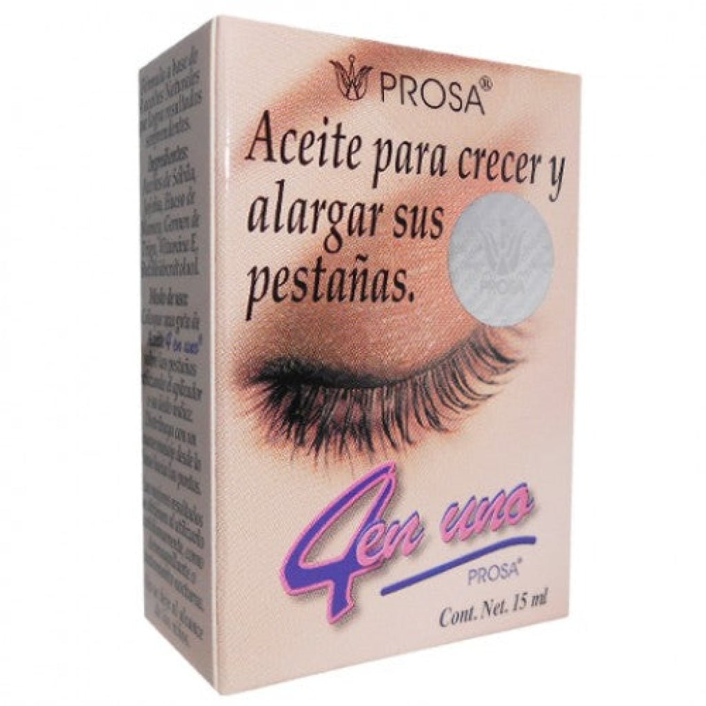 Prosa - 4 IN 1 Eyelash Oil / Aceite para Pestanas - TRUECOLOR WHOLESALE