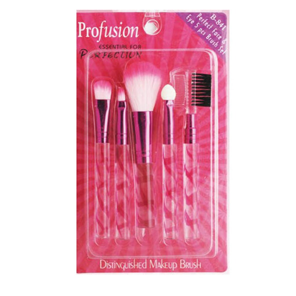 Prolux - Makeup Brushes Set Pink - TRUECOLOR WHOLESALE