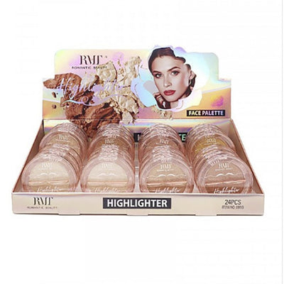Romantic Beauty - Highlighter Face Palette - TRUECOLOR WHOLESALE