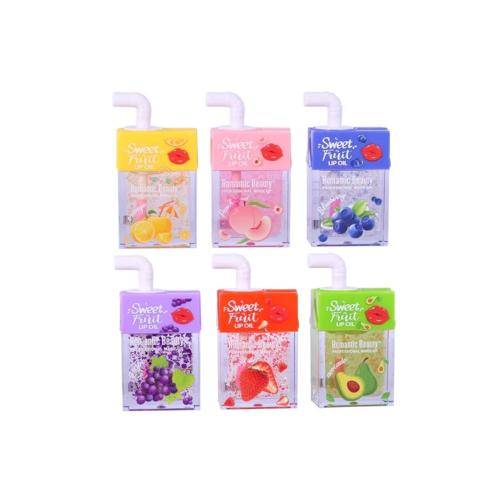 ROMANTIC BEAUTY - Sweet Fruit Juice Magic Lip Oil - TRUECOLOR WHOLESALE