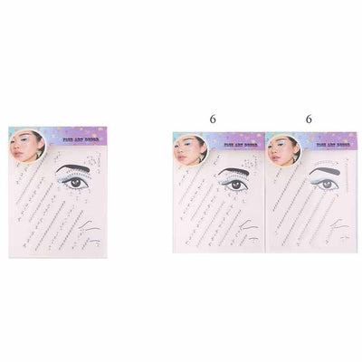 Face Art Jewels Sticker (DNV - 1096C) W - A - 05 - TRUECOLOR WHOLESALE