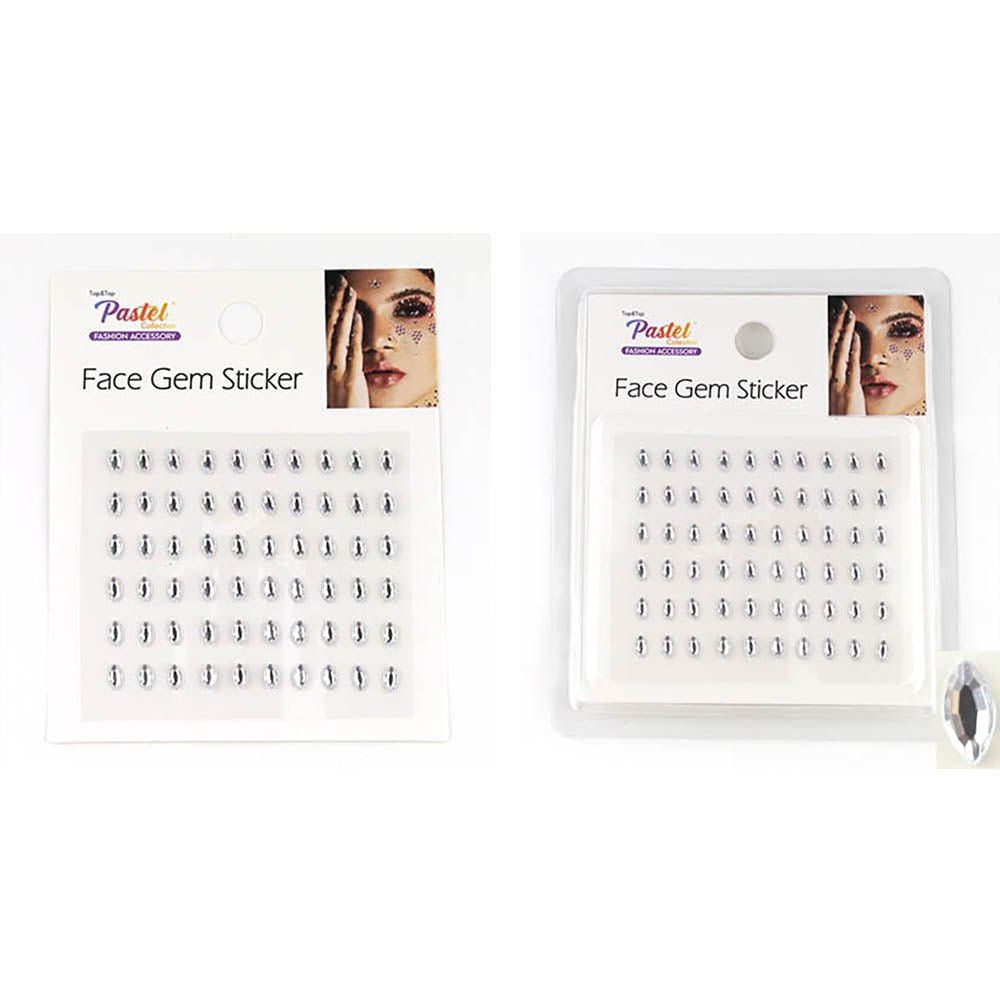 Face Art Jewels Sticker (ENFM054CL) W - A - 05 - TRUECOLOR WHOLESALE