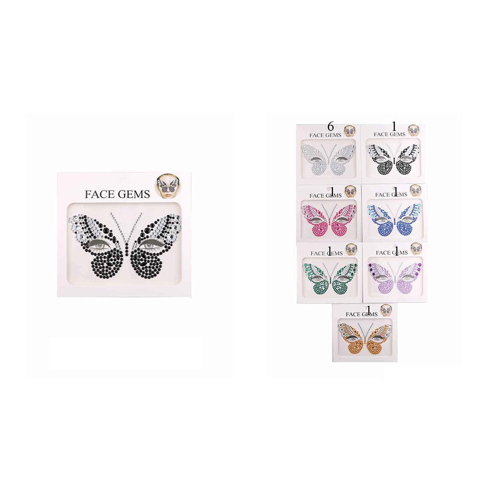Face Art Jewels Sticker (DNV - 1293) W - A - 05 - TRUECOLOR WHOLESALE