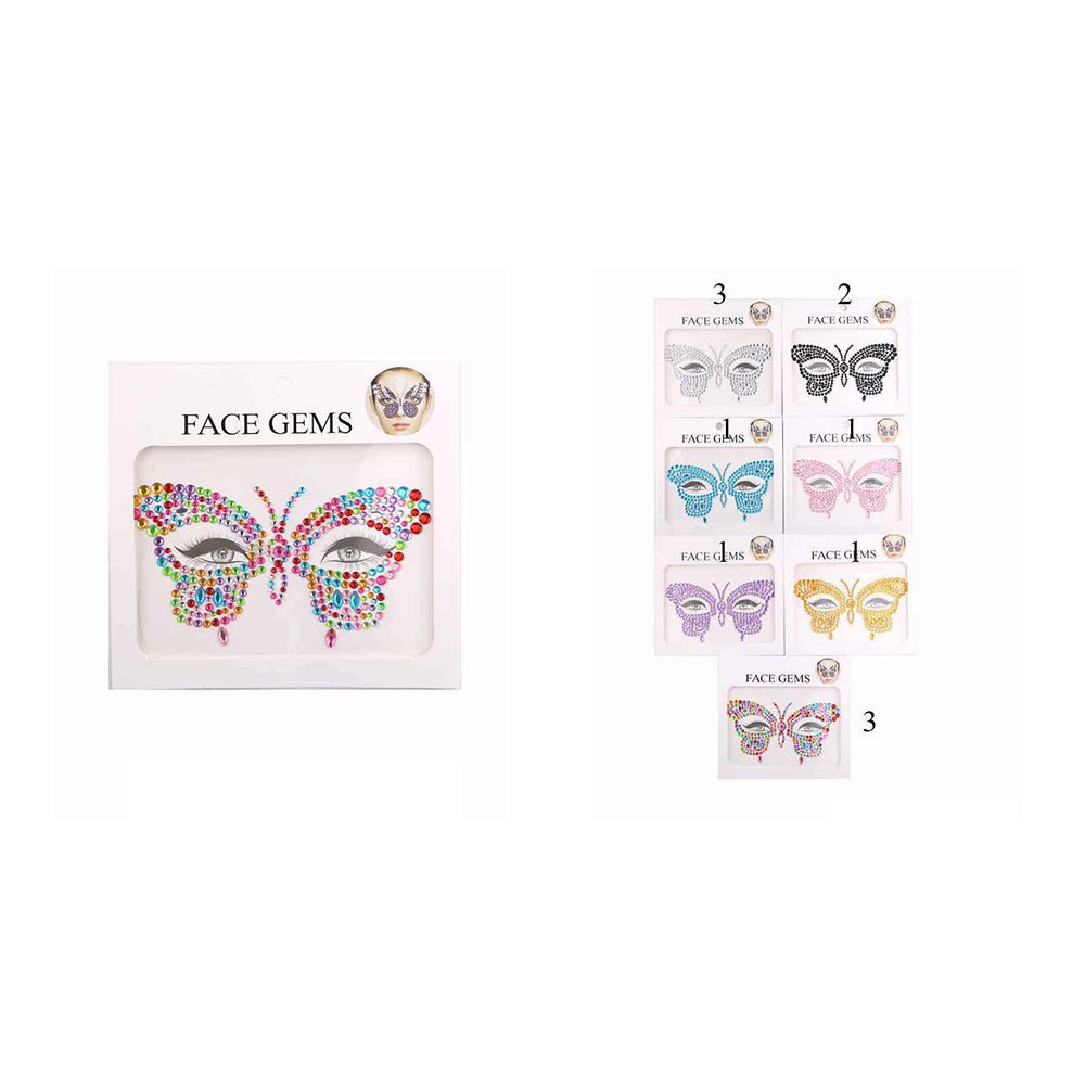 Face Art Jewels Sticker (DNV - 1292) W - A - 05 - TRUECOLOR WHOLESALE