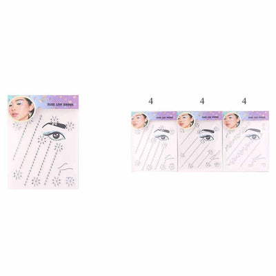 Face Art Jewels Sticker (DNV - 1093C) W - A - 05 - TRUECOLOR WHOLESALE