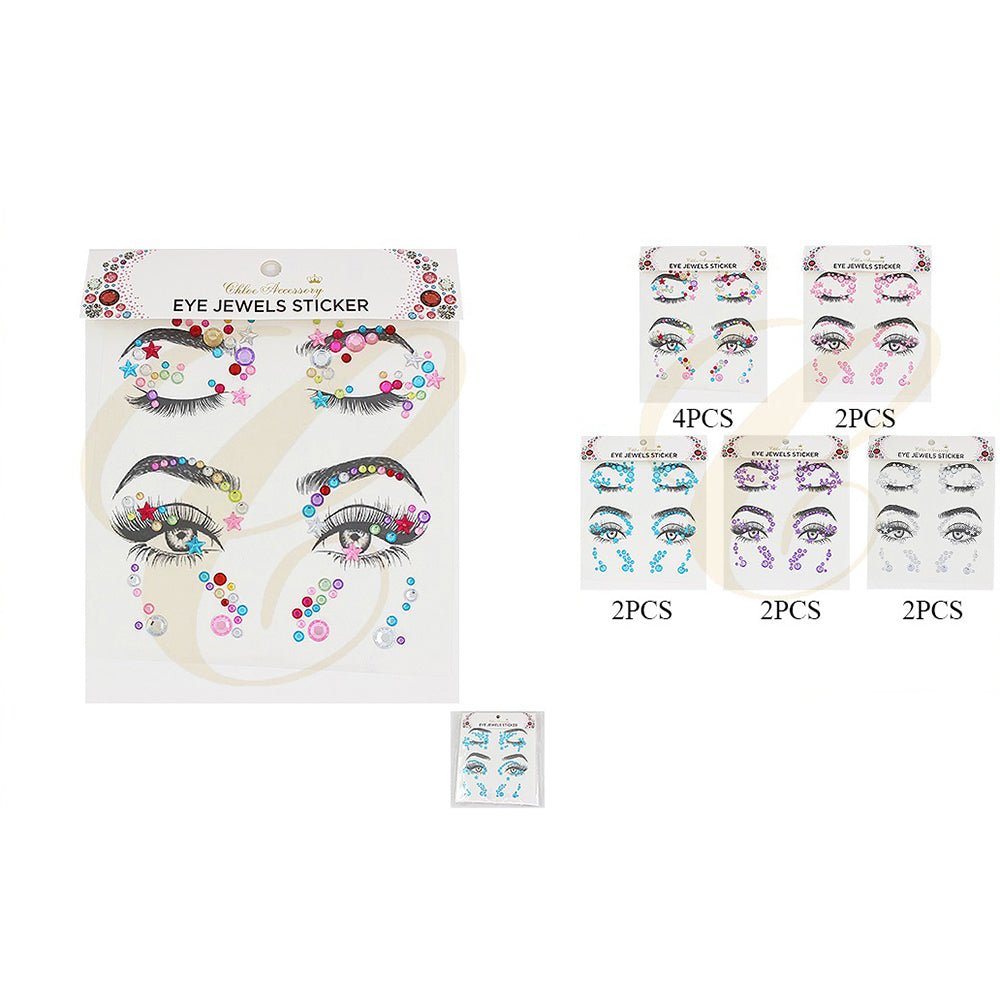 Eye Jewels Sticker (SNT - 1300R) W - A - 05 - TRUECOLOR WHOLESALE