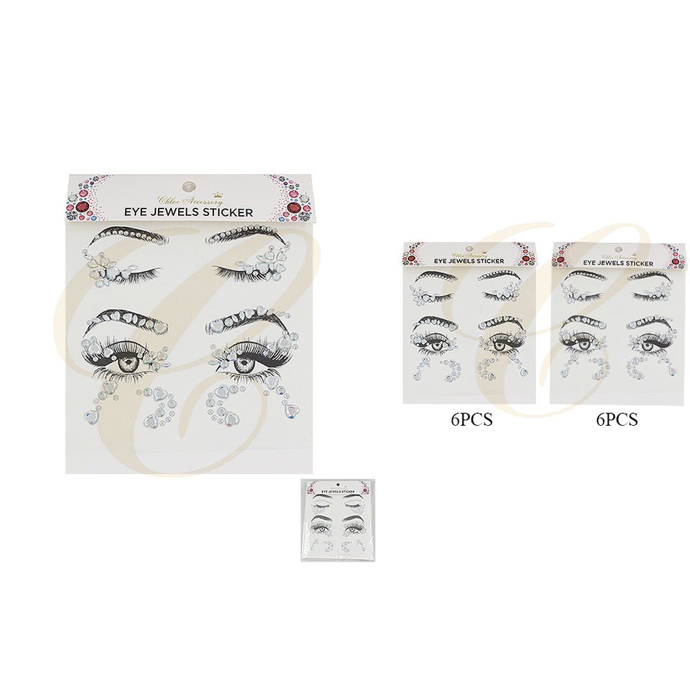 Eye Jewels Sticker (SNT - 1299) W - A - 05 - TRUECOLOR WHOLESALE
